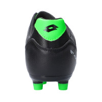 Lotto Stadio 300 III Gras Football Shoes (FG) Black Green