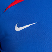 Nike Nederland Strike Trainingspak 1/4-Zip 2023-2025 Dames Donkerblauw Wit