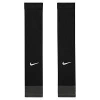 Nike Strike Sok Sleeves Zwart Donkergrijs Wit