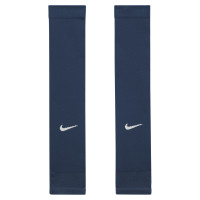 Nike Strike Sok Sleeves Donkerblauw Wit