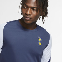 Nike Tottenham Hotspur Strike Trainingsshirt 2020-2021 Blauw