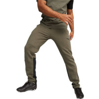 PUMA TeamCup Casual Trainingspak Olijfgroen Zwart