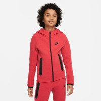 Nike Tech Fleece Sportswear Trainingspak Kids Rood Zwart