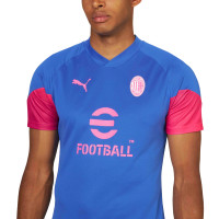 PUMA AC Milan Trainingsshirt 2023-2024 Blauw Roze