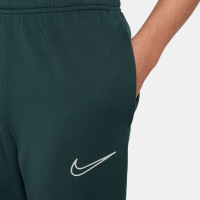 Nike Academy Trainingsbroek Winter Warrior Kids Donkergroen Zwart Wit