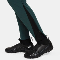 Nike Academy Trainingsbroek Winter Warrior Kids Donkergroen Zwart Wit
