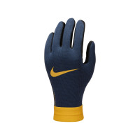 Nike FC Barcelona Academy Thermafit Handschoenen Kids Donkerblauw Zwart Geel
