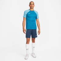 Nike Strike 23 Trainingsbroekje Donkerblauw Turquoise Wit