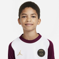 Nike Paris Saint Germain Trainingsset 2020-2021 Kids Wit Zwart Rood
