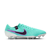 Nike Tiempo Legend 10 Elite Gras Football Boots (FG) Turquoise Black Purple White