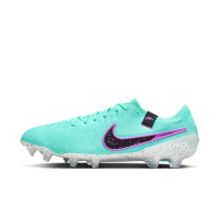 Nike Tiempo Legend 10 Elite Gras Football Boots (FG) Turquoise Black Purple White