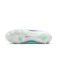 Nike Tiempo Legend 10 Elite Gras Football Boots (FG) Turquoise Black Purple White