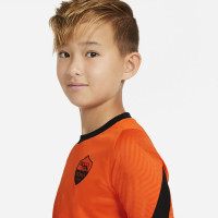 Nike AS Roma Strike Trainingsshirt 2020-2021 Kids Oranje