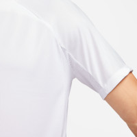 Nike Dri-FIT Strike III Voetbalshirt Wit Zwart