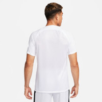 Nike Dri-FIT Strike III Voetbalshirt Wit Zwart