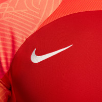 Nike Dri-FIT Strike III Voetbalshirt Rood Wit