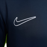Nike Dri-FIT Academy 23 Trainingsjack Donkerblauw Geel Wit