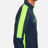 Nike Dri-FIT Academy 23 Trainingsjack Donkerblauw Geel Wit