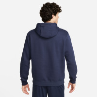 Nike Park 20 Fleece Hoodie Tracksuit Dark Blue