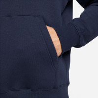 Nike Park 20 Fleece Hoodie Tracksuit Dark Blue