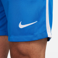 Nike Dri-FIT League III Voetbalbroekje Royal Blauw Wit
