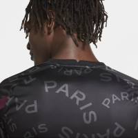 Nike Paris Saint Germain Dry Strike Trainingsshirt Pre Match 2020-2021 Zwart
