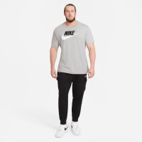 Nike NSW Icon Futura T-Shirt Grijs Zwart Wit