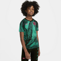Nike FC Barcelona Dry Trainingsshirt Pre Match 2020-2021 Kids Groen
