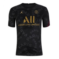 Nike Paris Saint Germain Dry Strike Trainingsshirt Pre-Match CL 2020-2021 Kids Zwart