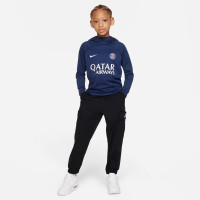 Nike Paris Saint-Germain Academy Pro Hoodie 2023-2024 Kids Donkerblauw Wit