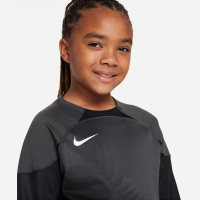 Nike Gardien IV Keepersshirt Lange Mouwen Kids Grijs Zwart