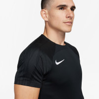 Nike Dri-Fit Strike III Voetbalshirt Zwart Wit
