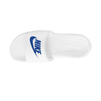Nike Victori One White Blue Slippers