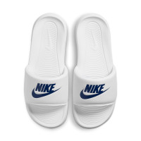 Nike Victori One White Blue Slippers