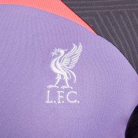 Nike Liverpool Strike Trainingsshirt 2023-2024 Paars Wit