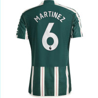 adidas Manchester United Martinez 6 Uitshirt Authentic 2023-2024