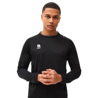 Robey Victory Voetbalshirt Lange Mouwen Zwart Wit