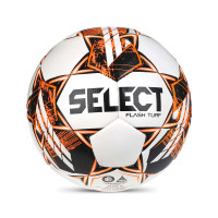 Select Flash Turf v23 Artificial Grass Soccer Size 4 White Orange Black