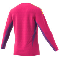 adidas Tiro 23 Competition Keepersshirt Lange Mouwen Roze Geel Paars