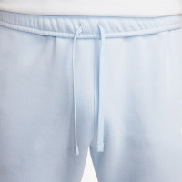 Nike Sportswear Club Fleece Joggingbroek Lichtblauw Wit