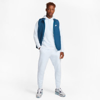Nike Sportswear Club Fleece Joggingbroek Lichtblauw Wit