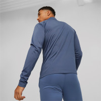PUMA teamLIGA Trainingstrui 1/4-Zip Blauw Rood