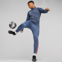 PUMA teamLIGA Trainingstrui 1/4-Zip Blauw Rood