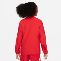 Nike Dri-FIT Academy 23 Woven Trainingsjack Kids Rood Wit