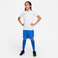 Nike Dri-FIT Park VII Kids Football Shirt White Blue