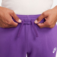 Nike Sportswear Club Fleece Joggingbroek Paars Wit