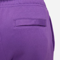 Nike Sportswear Club Fleece Joggingbroek Paars Wit
