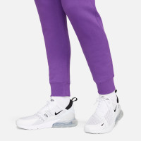 Nike Sportswear Club Fleece Joggingbroek Paars Wit