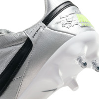 Nike Premier III IJzeren-Nop Voetbalschoenen (SG) Anti-Clog Zilver Zwart