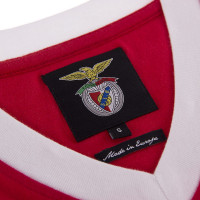 COPA SL Benfica 1974-75 Retro Voetbalshirt Rood Wit